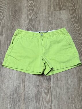 Polo Ralph Lauren Neon Lime Chino Shorts Women’s Size 10 Preppy